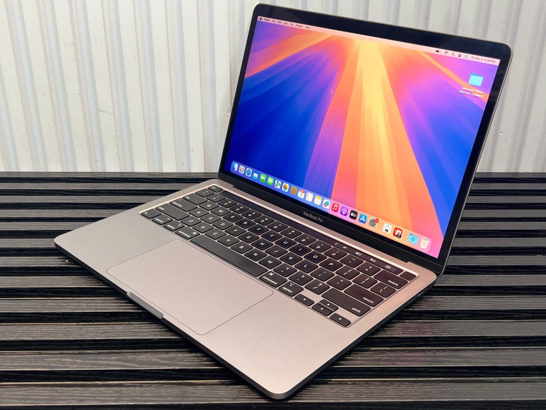Macbook Pro 2020 16gb Ram/ 512gb ssd (Category: Laptops & Notebooks) located in Makati City. Submitted by adam_son (Listing ID 1396266231, Image 2). Description: Model : Macbook Pro 2020 touch-bar i5 16GB 512 gb SSD💻 Condition : Secondhand, no hidden issue, Smooth Performance Price : ₱28,500 Only Quick Specifications - Processor: 2.0 GHz Quad-Core intel Core i5 - 16 GB Memory RAM - 512 GB SSD Flash Storage - Backlit Keyboard - Screen Size: 13.3I
