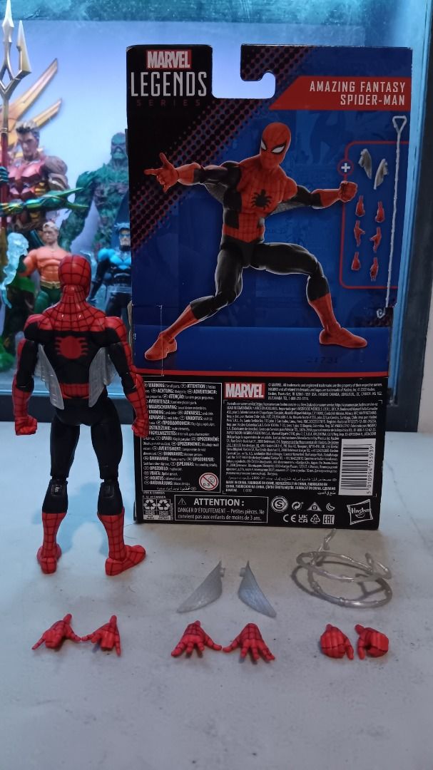 Marvel Legends Amazing Fantasy Spider-Man (Category: Figurines & Statues) located in Manila. Submitted by olxph_227877107 (Listing ID 1396201923, Image 2). Description: Marvel Legends Amazing Fantasy Spider-Man action figure. Includes accessories and is in its original packaging..