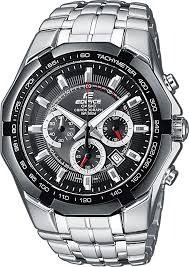 Montres Company 香港註冊公司(32年老店) 卡西歐 CASIO EDIFICE EF540 EF540D EF-540 EF-540D EF-540D-1 EF-540D-1A 銀黑色 有現貨64209858748673110