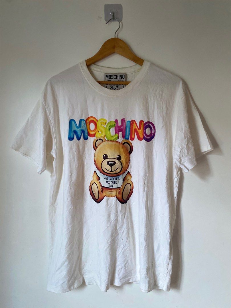 Moschino Bear Shirt (Category: Luxury Apparel) located in Binmaley. Submitted by maryjeyn (Listing ID 1396221199, Image 1). Description: .