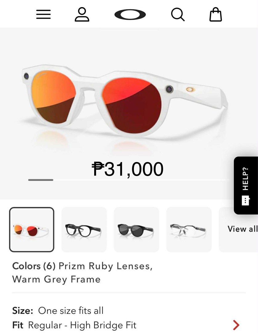 Oakley HSTN Sunglasses (Category: Sunglasses & Eyewear) located in Caloocan City. Submitted by stash2 (Listing ID 1396186376, Image 3). Description: Oakley HSTN sunglasses available in various colors. Features include Prizm Deep Water Polarized Lenses with Brown Smoke Frame, Transitions Grey Lenses with Clear Frame, Prizm Ruby Lenses with Warm Grey Frame, Transitions Amethyst Lenses with Black Frame, Prizm Black Polarized Lenses with Black Frame,