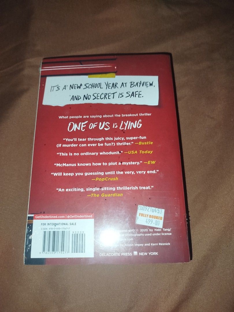 One of Us is Next (Category: Storybooks) located in Angat. Submitted by ohlala1398 (Listing ID 1396256735, Image 2). Description: — Sealed.