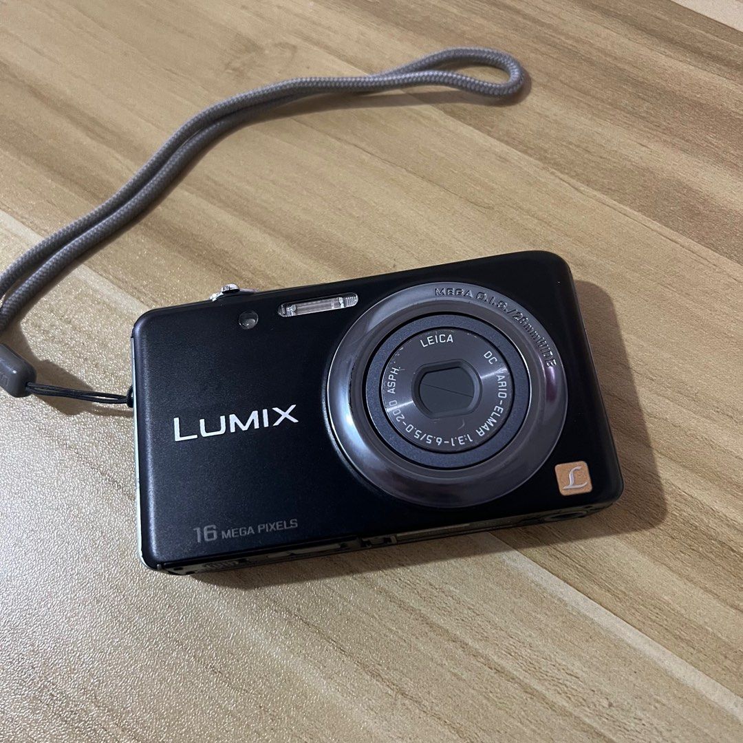 Panasonic Lumix DMC-FH7 16 mp Digital Camera (Category: Cameras) located in Manila. Submitted by lovedbykia (Listing ID 1396234649, Image 1). Description: - Panasonic Lumix DMC-FH7 digital camera - 16 megapixels - Features a Leica lens - Comes with a charger, wrist strap, and laptop connector - Color: Black - Mint condition, lady owned - P'wede meet up, kaliwaan - Sample pics will be sent sa chat NO RETURN, NO REFUND 📍 Loc: Quezon city (near SM 