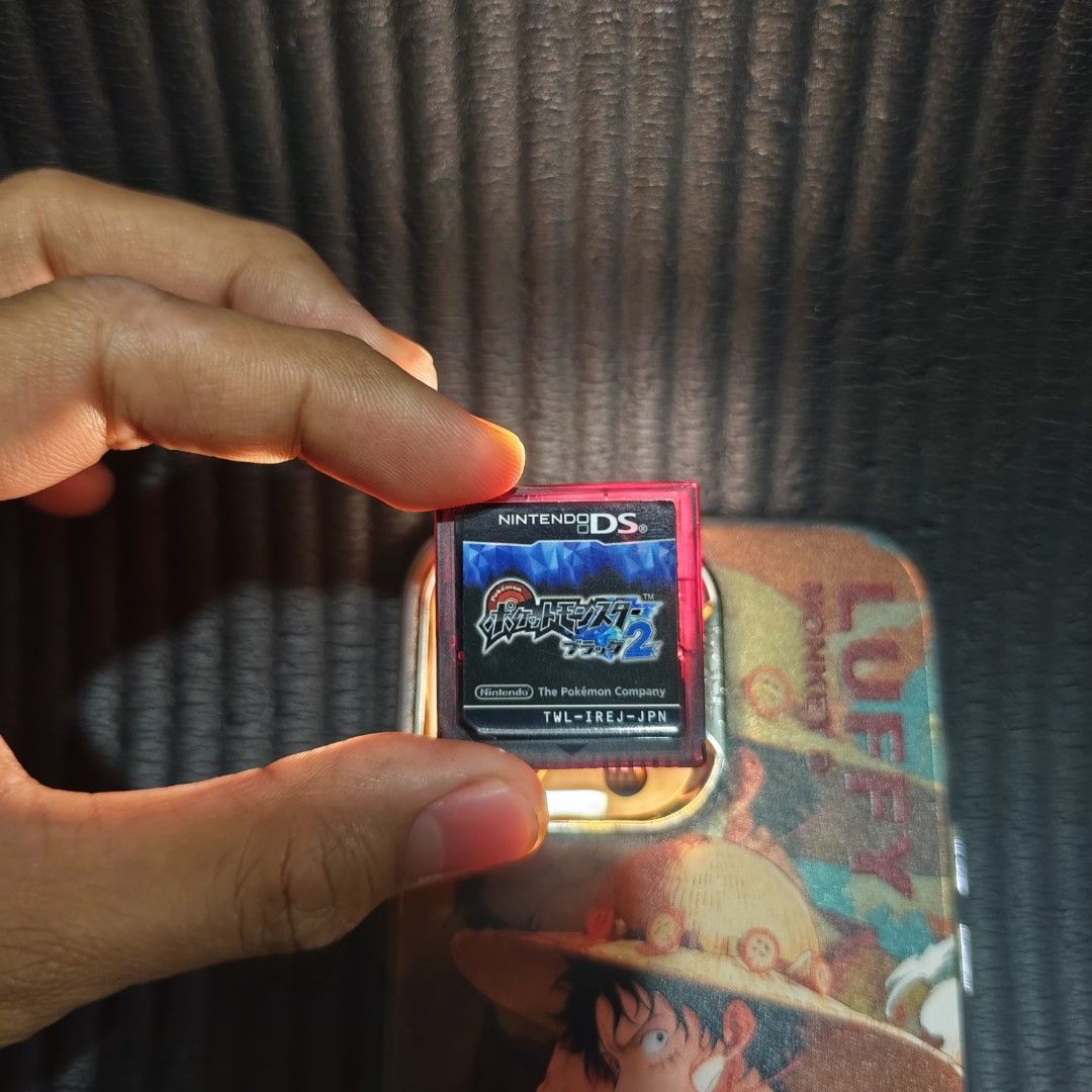 Pokemon Black 2 DS Game Authentic (Japan Region) (Category: Nintendo) located in Quezon City. Submitted by shopme_gadget30 (Listing ID 1396229928, Image 3). Description: kindly read the details first for sale fixed price mint Condition tested and working game card only compatible to Nintendo 3ds or ds jpn region no English Shoopppppeee —,✅ can check out pm for the linnnkkk (If shoopppee check out, price is higher because of shooppppeee deduction 