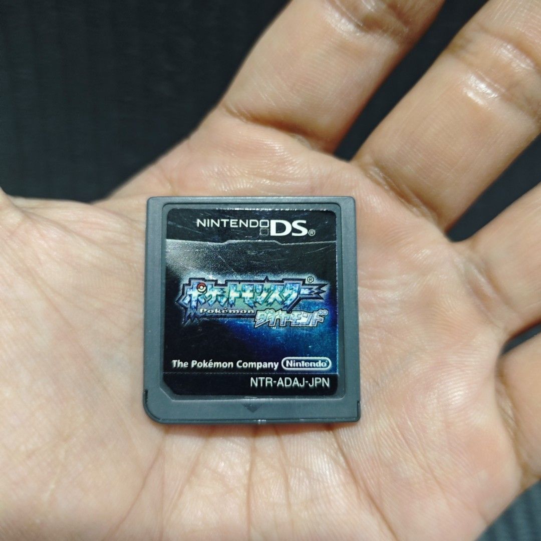 Pokemon Diamond DS Game Authentic Japan Region (Category: Nintendo) located in Quezon City. Submitted by shopme_gadget30 (Listing ID 1396232130, Image 1). Description: kindly read the details first for sale fixed price mint Condition tested and working game card only compatible to Nintendo 3ds or ds jpn region no English Shoopppppeee —,✅ can check out pm for the linnnkkk (If shoopppee check out, price is higher because of shooppppeee deduction qc