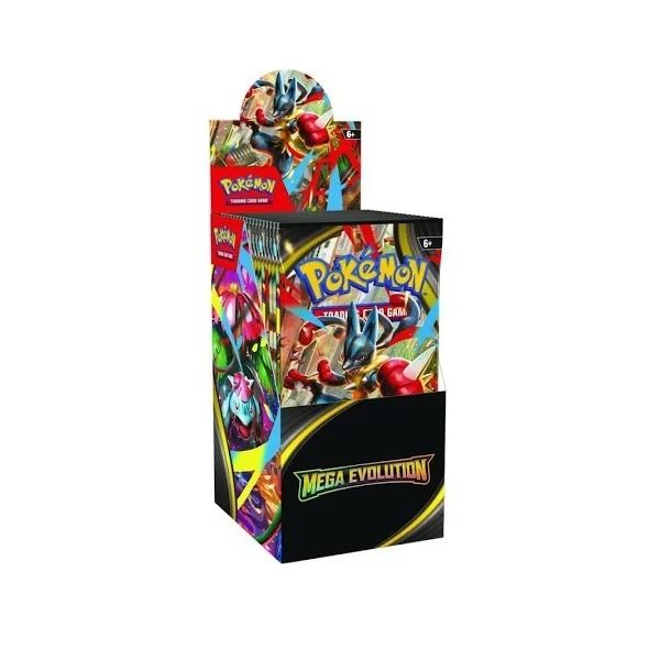 me booster box Pokemon: [ME-01] Mega Evolution Bundle  GuuBuu Hobby Each booster pack contains 10 cards and 1 Basic Energy Pokmon TCG: Mega Evolution ME04