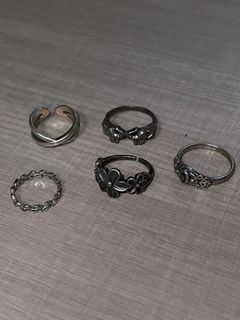 Silver Rings Set  $50(全部)64203804197635110