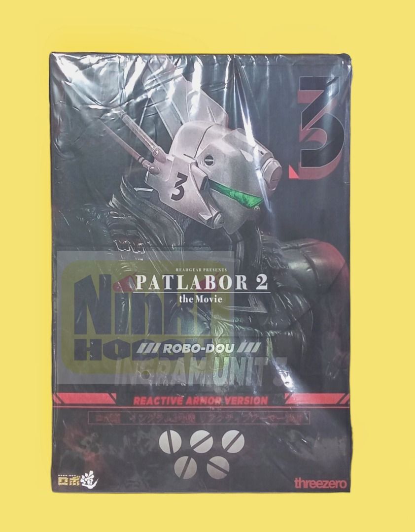 ThreeZero Robo-Dou Robo道 Patlabor 2 The Movie AV-98 Ingram Unit 3 ...