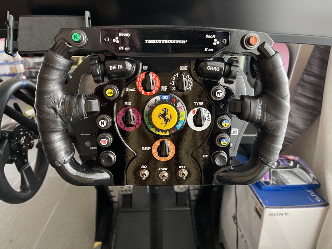 Thrustmaster F1 Wheel Thrustmaster Ferrari F1 Wheel Add-On, Video Gaming, Gaming Accessories ...