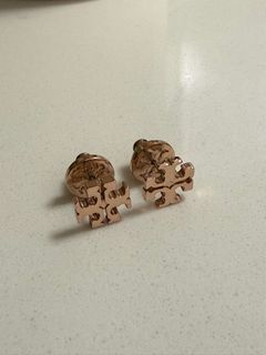 Tory Burch 玫瑰金耳環64204046354050110