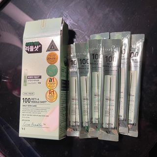 VT 100A醇毛孔護理塗抹式微針精華 7支 100 Reti-A Reedle Shot Stick Pouch 收毛孔 7 sticks64208119135235110