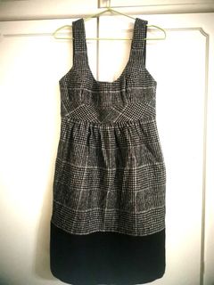 Zara 絨布有內里 連衣裙64237343162625110