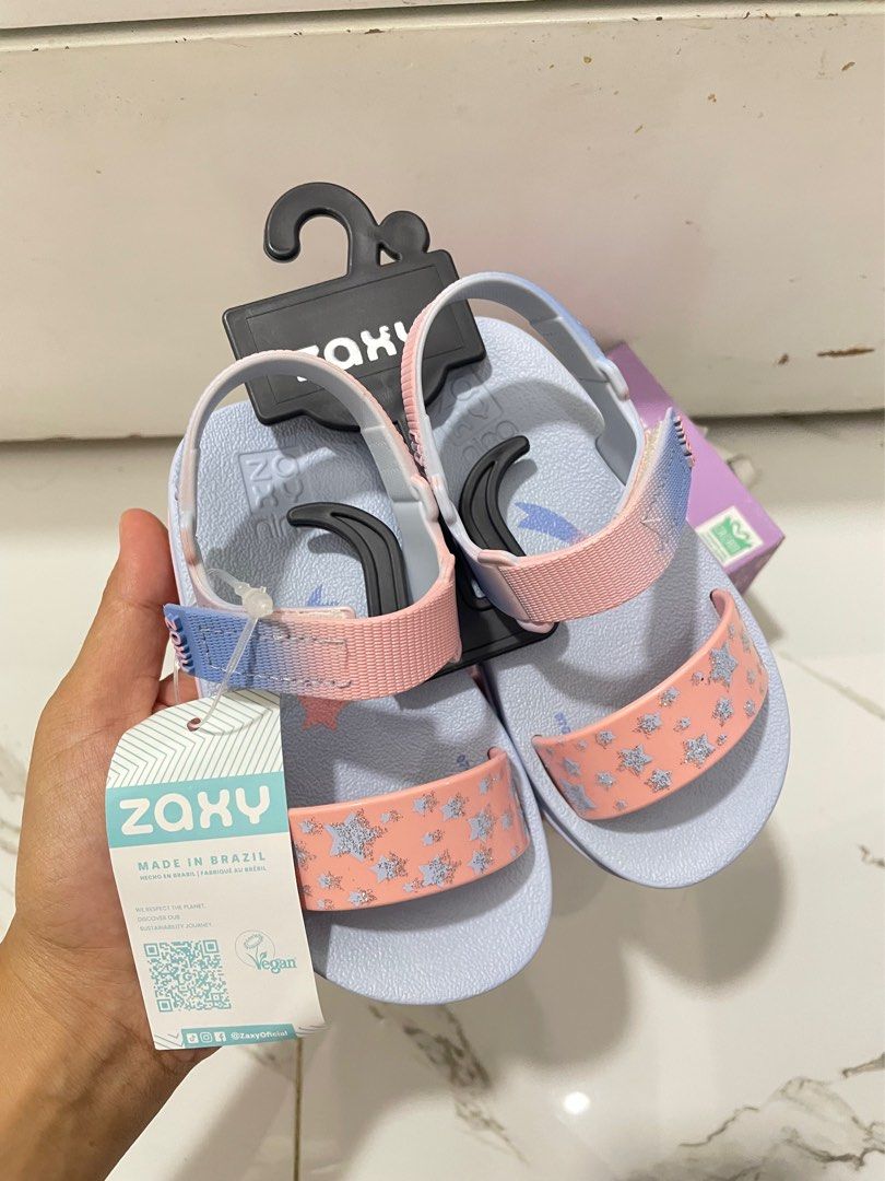 Light Blue Zaxynina Zaxy Nina Toddler Girl Size Light Pink Jelly