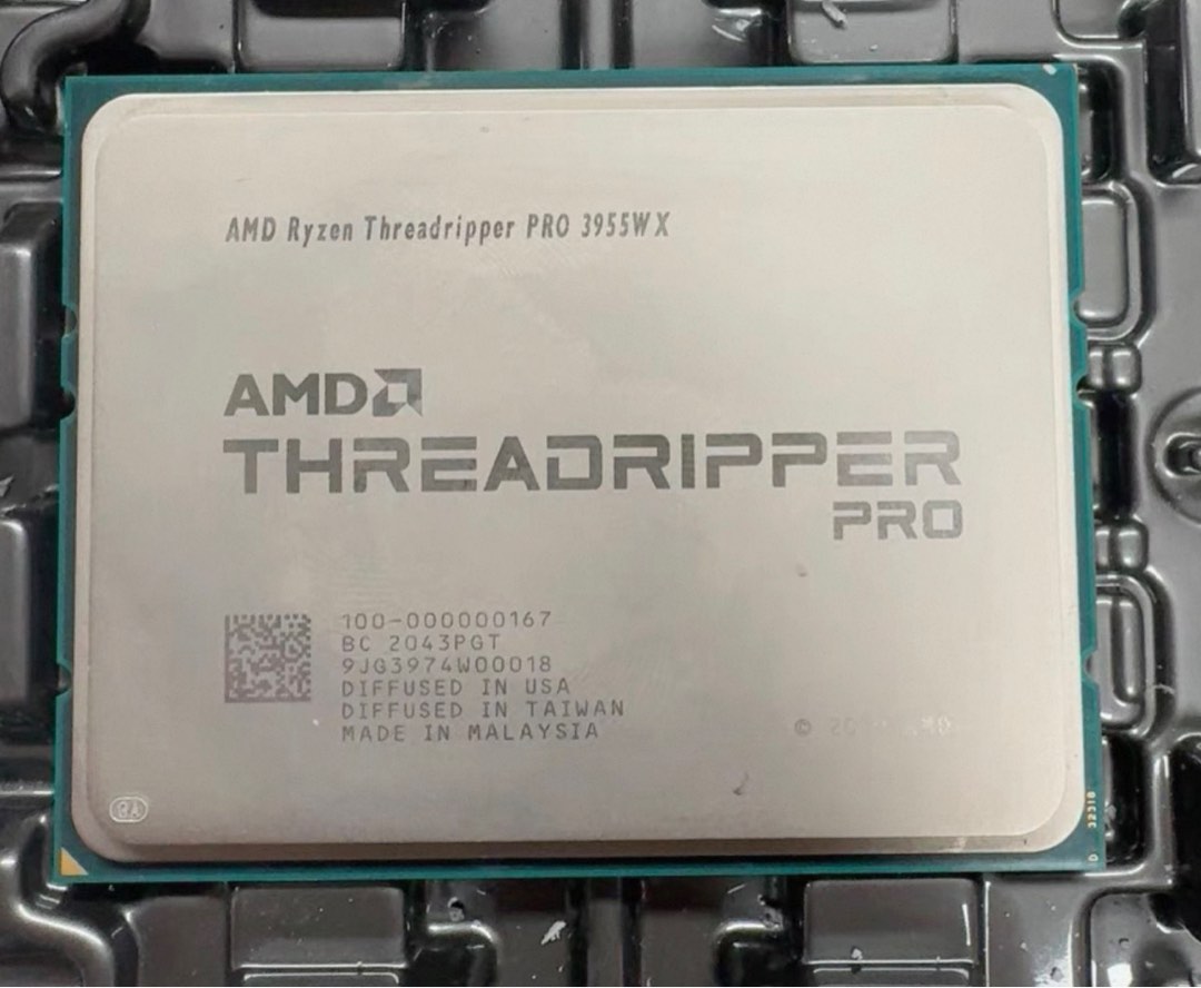3955WX AMD Threadripper Pro Ryzan CPU, Computers & Tech, Parts ...