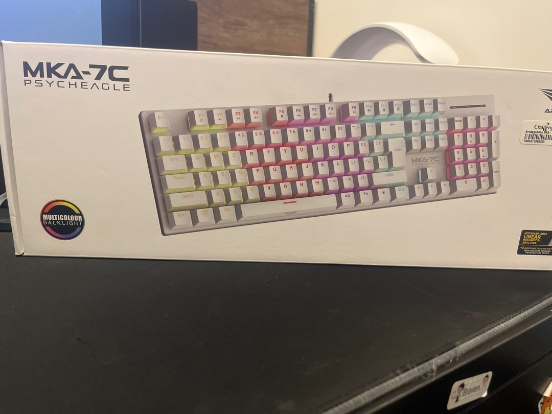Armaggeddon MKA-7C Psycheagle Mechanical Keyboard, Computers & Tech ...