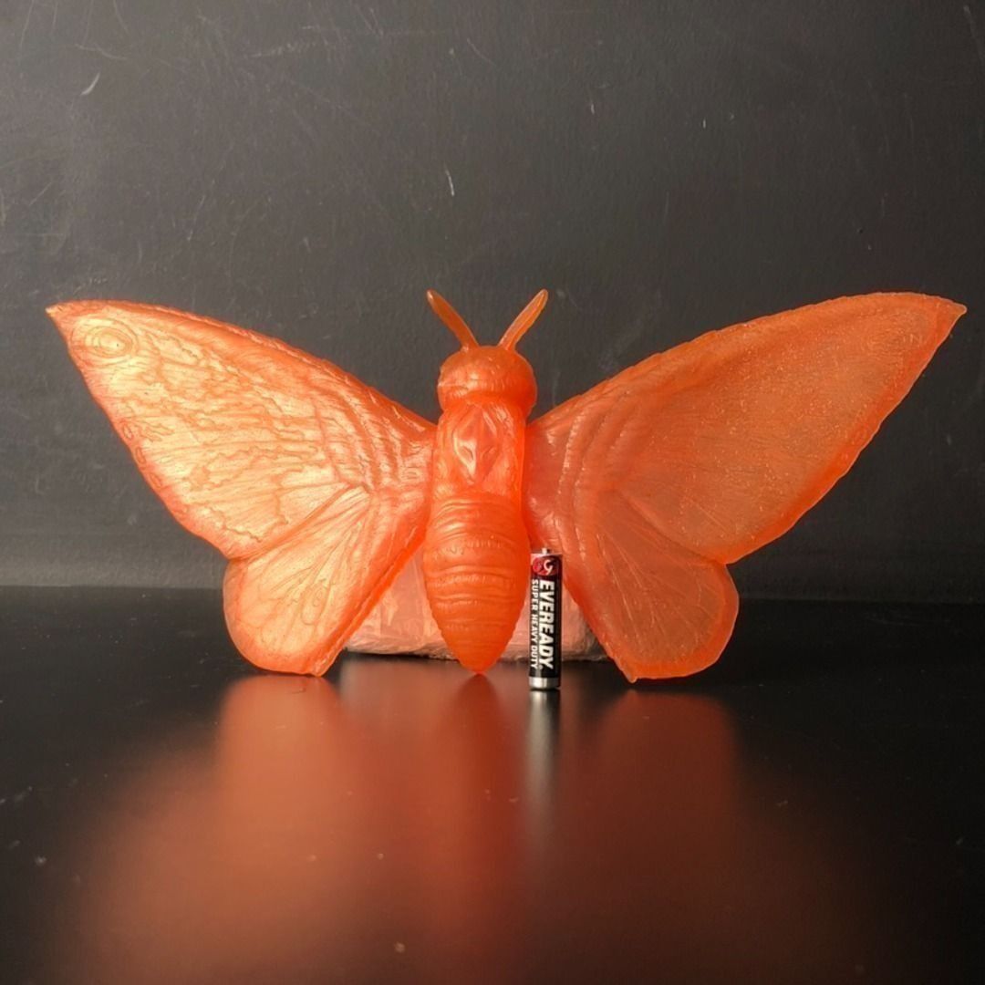 Figurine Marusan Takkong Ultraman 15cm – Édition Limitée Orange Transparente Sofubi 2022
