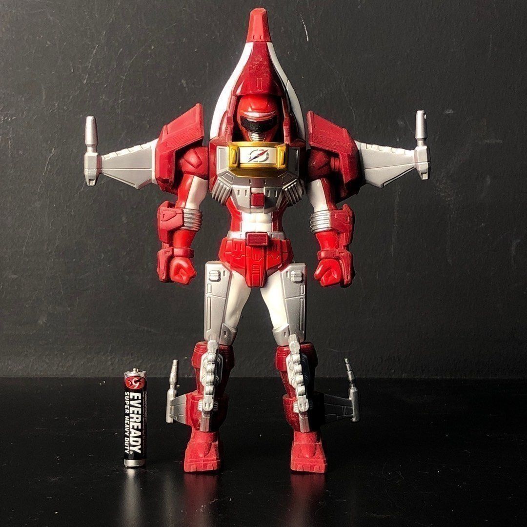 BANDAI Power Rangers Operation Overdrive Red Ranger Moto Morph, Hobbies ...