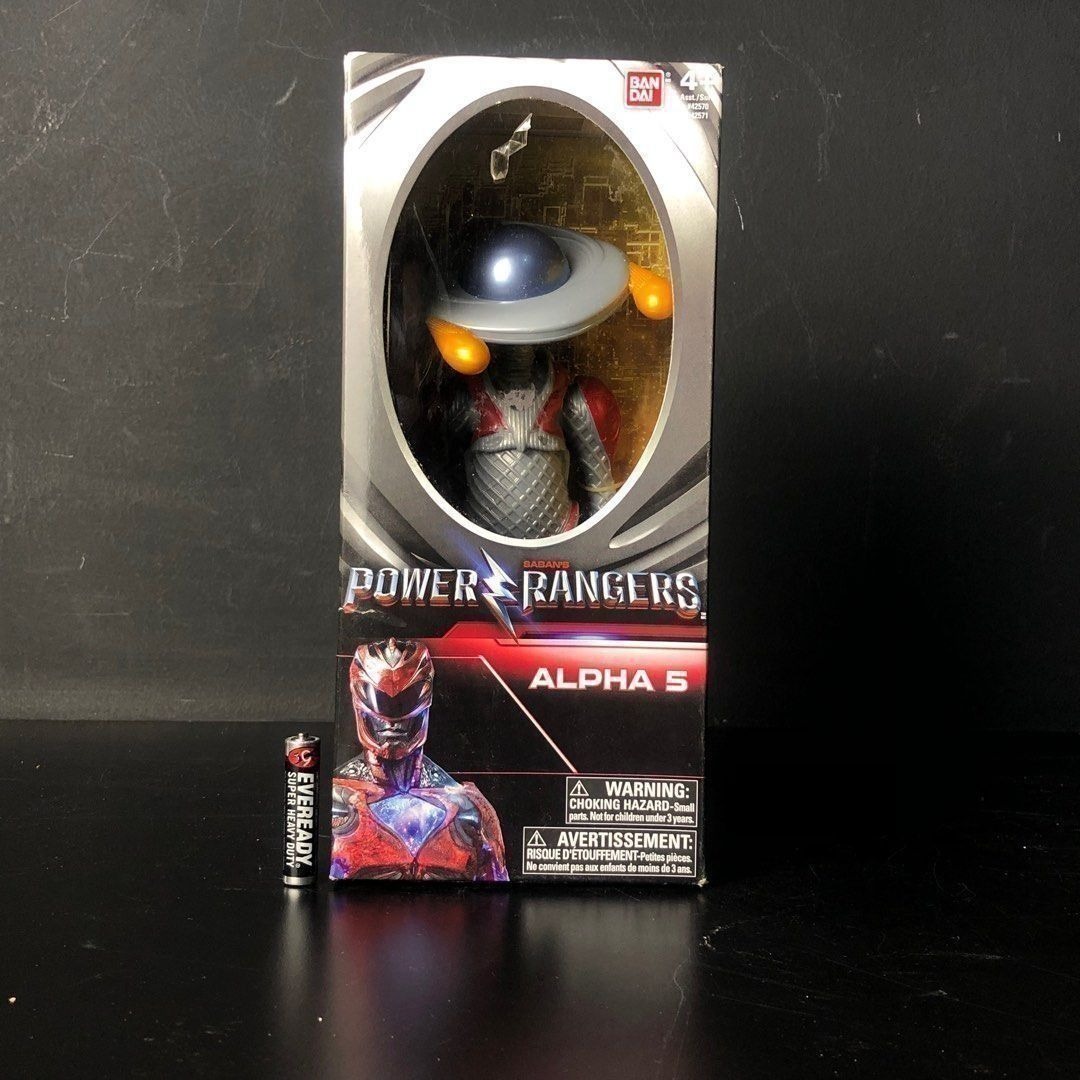 BANDAI Saban Power Rangers : Alpha 5 Action Figure, Hobbies & Toys ...