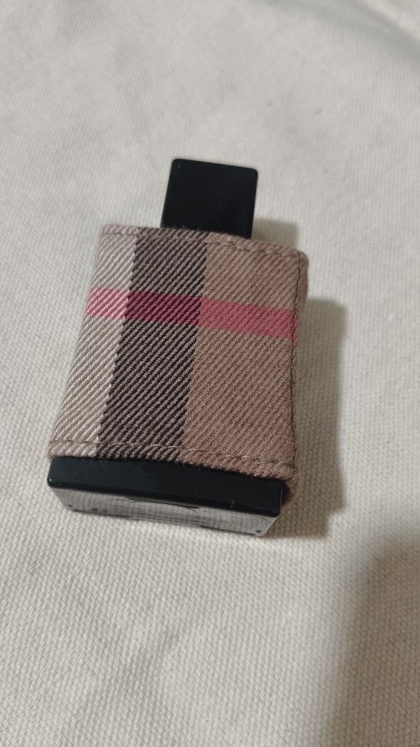 Burberry Classic Eau de Toilette 30ml (Category: Fragrance & Deodorants) located in Mandaluyong City. Submitted by declutter_kween (Listing ID 1401313125, Image 1). Description: - Burberry Classic Eau de Toilette - 30ml bottle - Classic Burberry plaid design - Rectangular bottle - Black cap - Batch code: 0328.