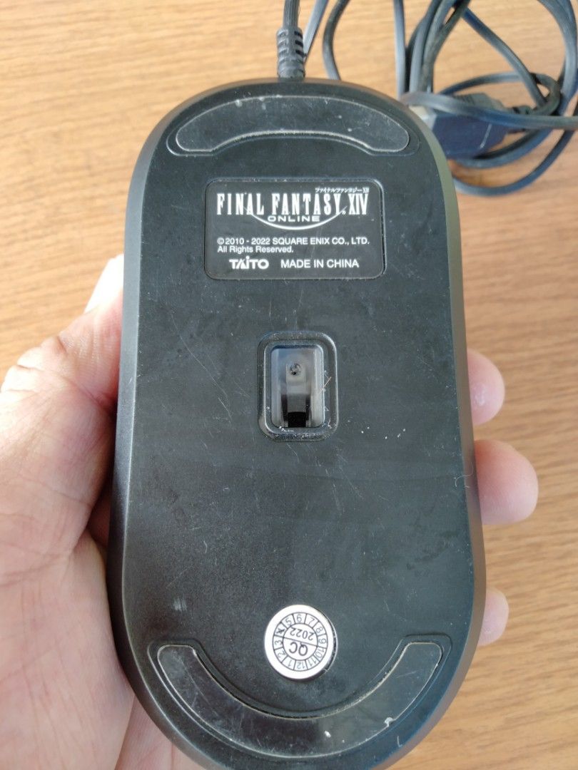Final Fantasy XIV Mouse (Category: Mouse & Mousepads) located in Davao. Submitted by olkindsofstuff.ph (Listing ID 1401215280, Image 2). Description: Final fantasy XIV mouse excellent condition working P150 only add sf Davao city location Dm if interested 📩📩📩.