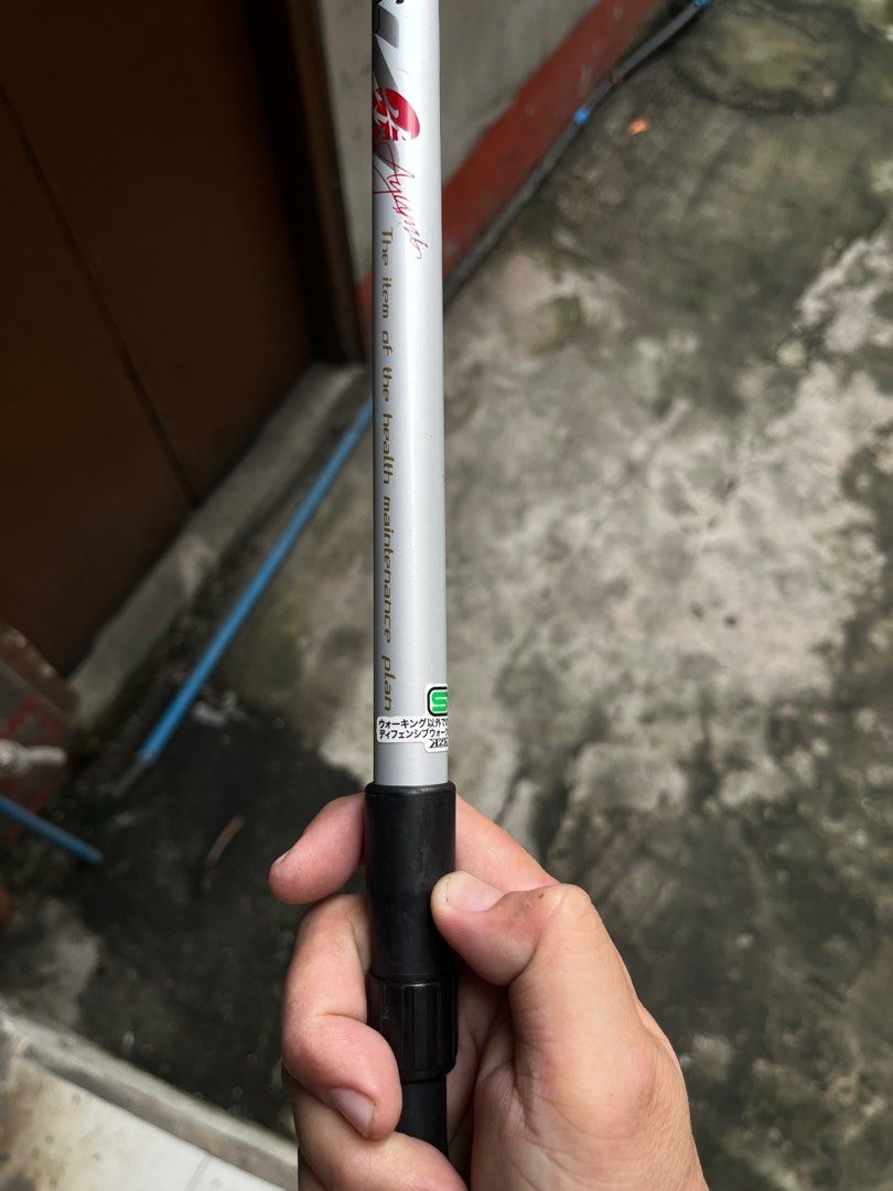 Forever Active Walking Stick Pole Stick Trekking pole (Category: Activewear) located in Pasay City. Submitted by beye01 (Listing ID 1401258076, Image 3). Description: Kizaki brand. Made of alloy. Max length is about 100cm. 1 pc only Please check out my other items for sale..