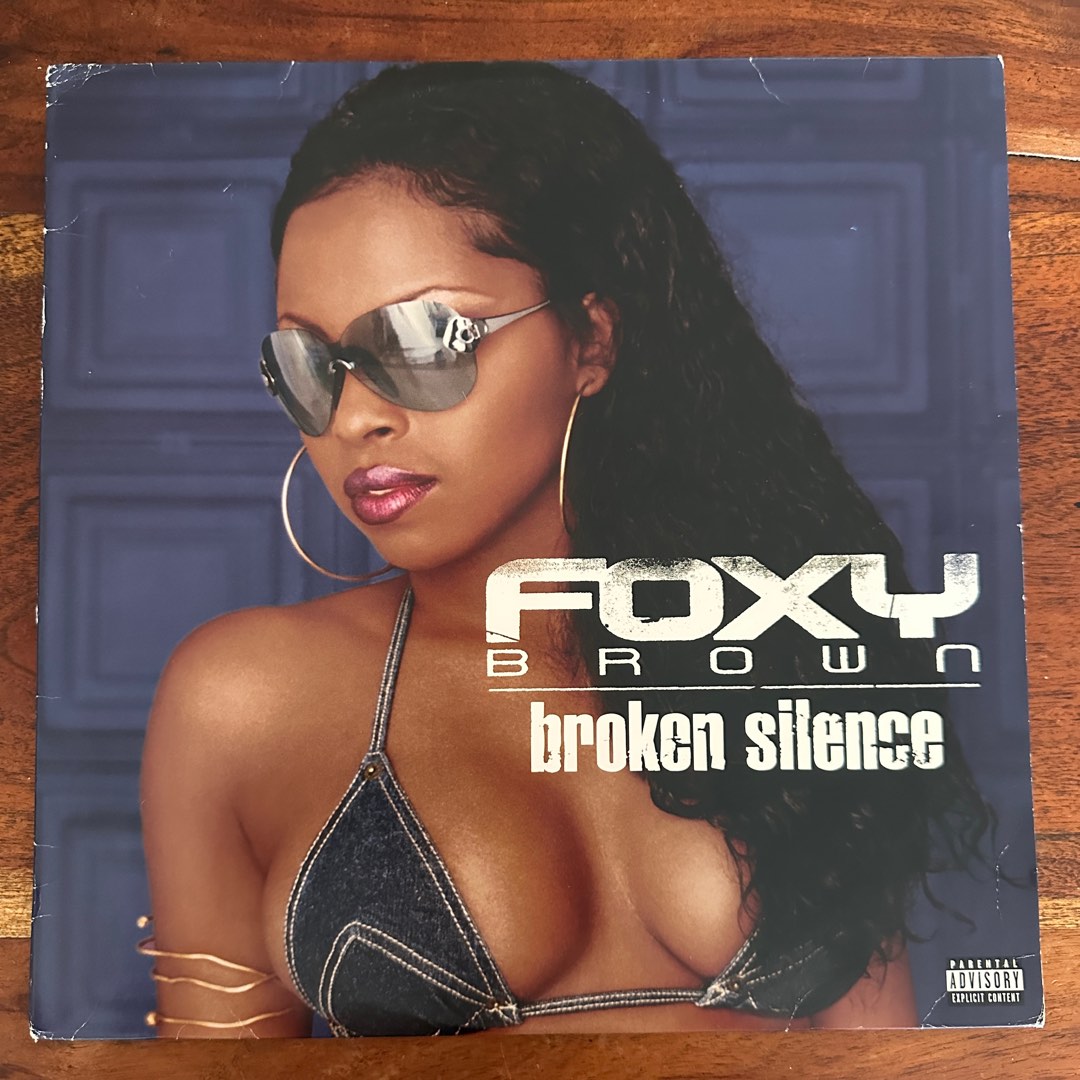 ?? Foxy Brown - Broken Silence (2001) Hip Hop Rap Reggae LP x2 