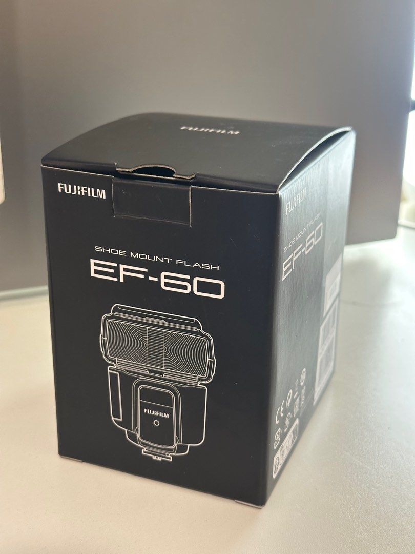 Fujifilm EF-60 Shoe Mount Flash (Category: Lens & Kits) located in Quezon City. Submitted by redhttp (Listing ID 1401331556, Image 1). Description: BRANDNEW AND UNUSED!!! Selling below SRP!!! Bought for USD 500++ RFS: not for me and switched to Sony Meet ups: Bacoor City, Mall of Asia, Ayala Malls Manila Bay or nearby areas.
