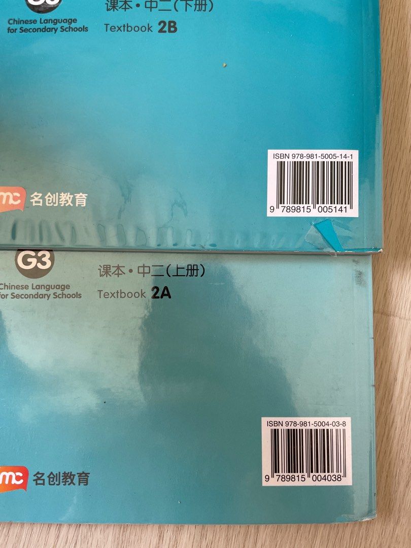G3 Chinese Language Textbook 2A & 2B 华文伴我行, Hobbies & Toys, Books ...