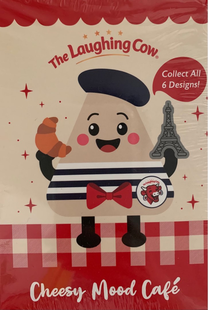 Grumpy Cheese Toast- The Laughing Cow Cheesy Mood Cafe Keychain - Brand ...