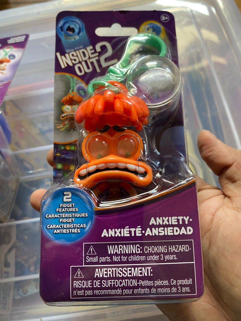 Inside Out 2 Fidget Keychain set (Category: Character Goods) located in Agoo. Submitted by collect12 (Listing ID 1401288154, Image 3). Description: .