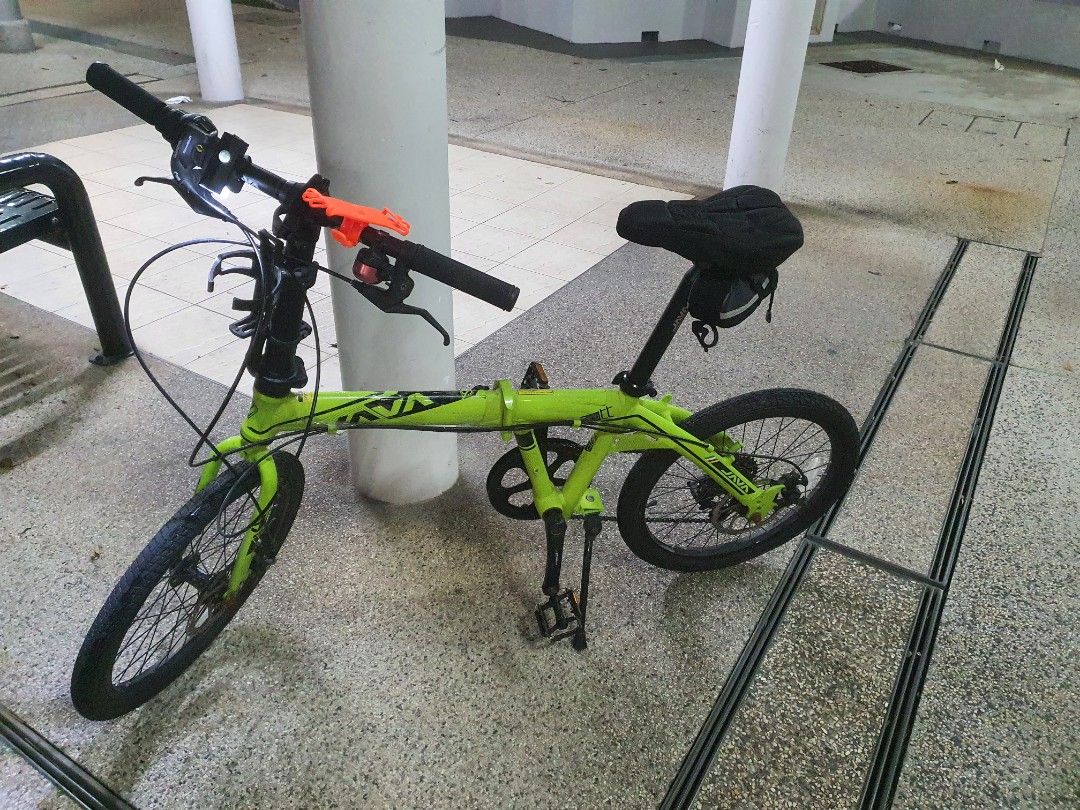 Java TT Folding Bike Speed, Sports Equipment, Bicycles Parts