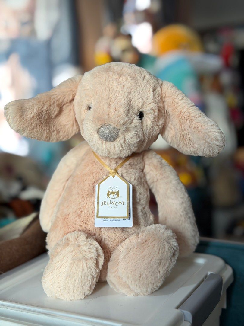 Jellycat 金標狗狗公仔Original Bashful Luxe Puppy Orlando 31cm