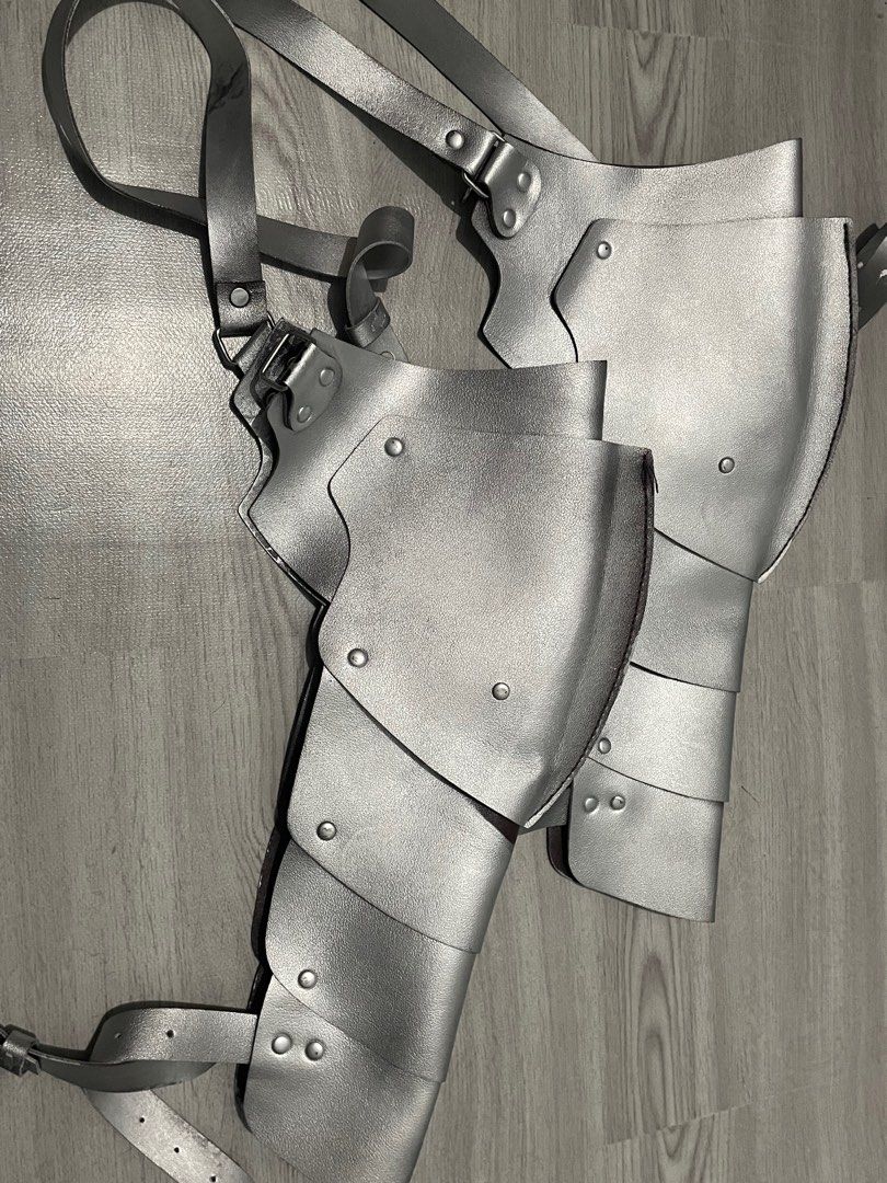knight costume | HIGHLY NEGOTIABLE (Category: Sets & Coordinates) located in Manila. Submitted by hannassclosetxx (Listing ID 1401192862, Image 3). Description: USED ONCE Bought from SHEIN spray painted-silver DIY silver top NEGOTIABLE (No to renting please).
