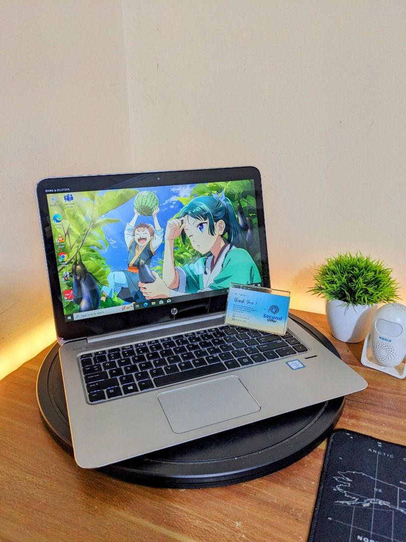 Laptop Mewah HP EliteBook 1040 G3 Touchscreen intel core i5 RAM 16GB SSD  256GB