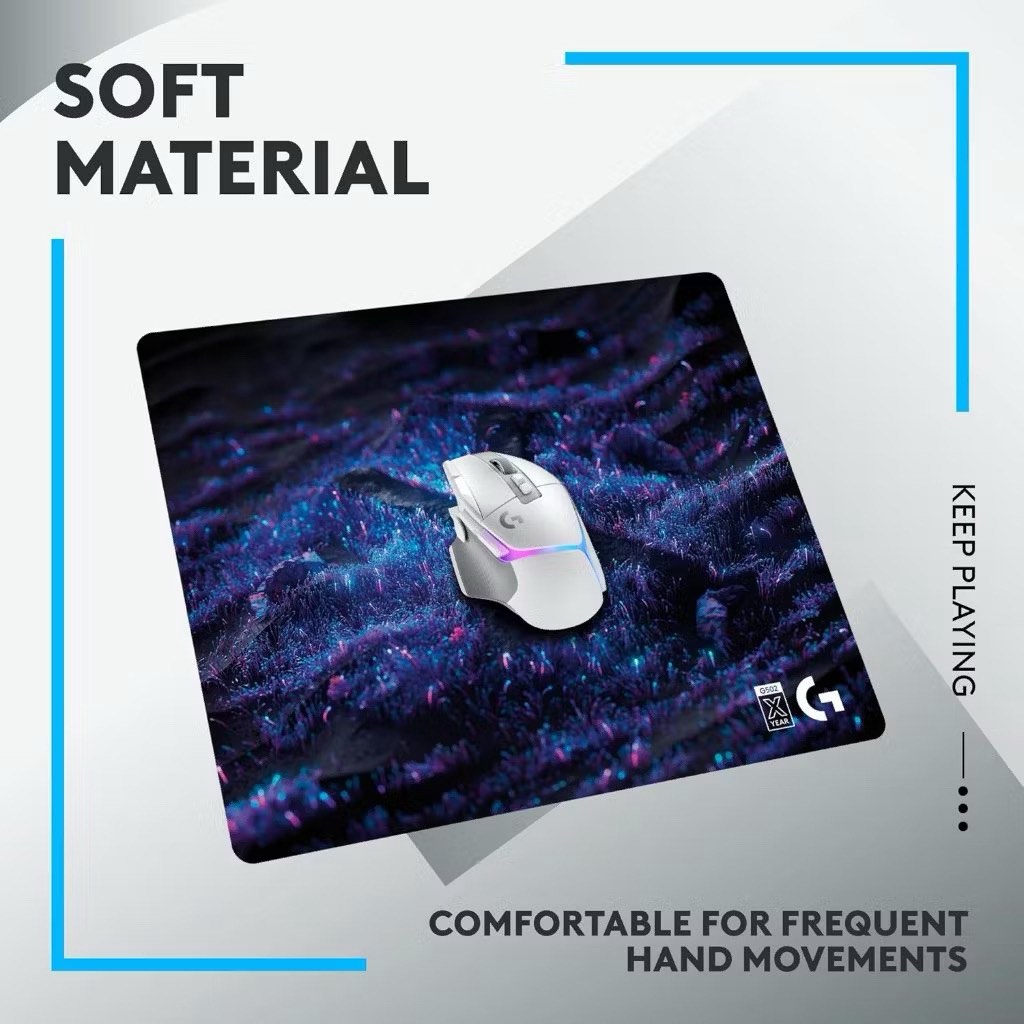 Logitech G Mousepad - Soft Material, No-Slip Base, Computers & Tech ...