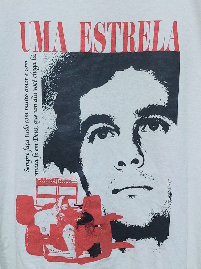 Loopy Hotel x Ayrton Senna lagendry driver f1 mc laren Marlboro Long ...