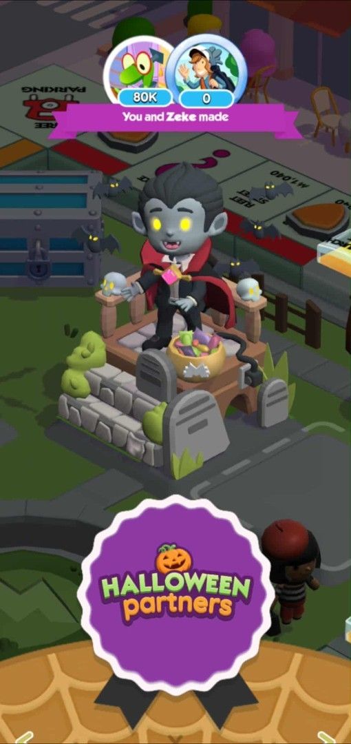 Monopoly Go Halloween Partners Event (Category: Board Games & Puzzles) located in Quezon City. Submitted by shinpeix (Listing ID 1401279418, Image 2). Description: - Exclusive Monopoly Go Halloween Partners event items! - Features Witch and Vampire characters. - Perfect for collectors and gameplay enhancement. - Add a touch of Halloween fun to your game!.