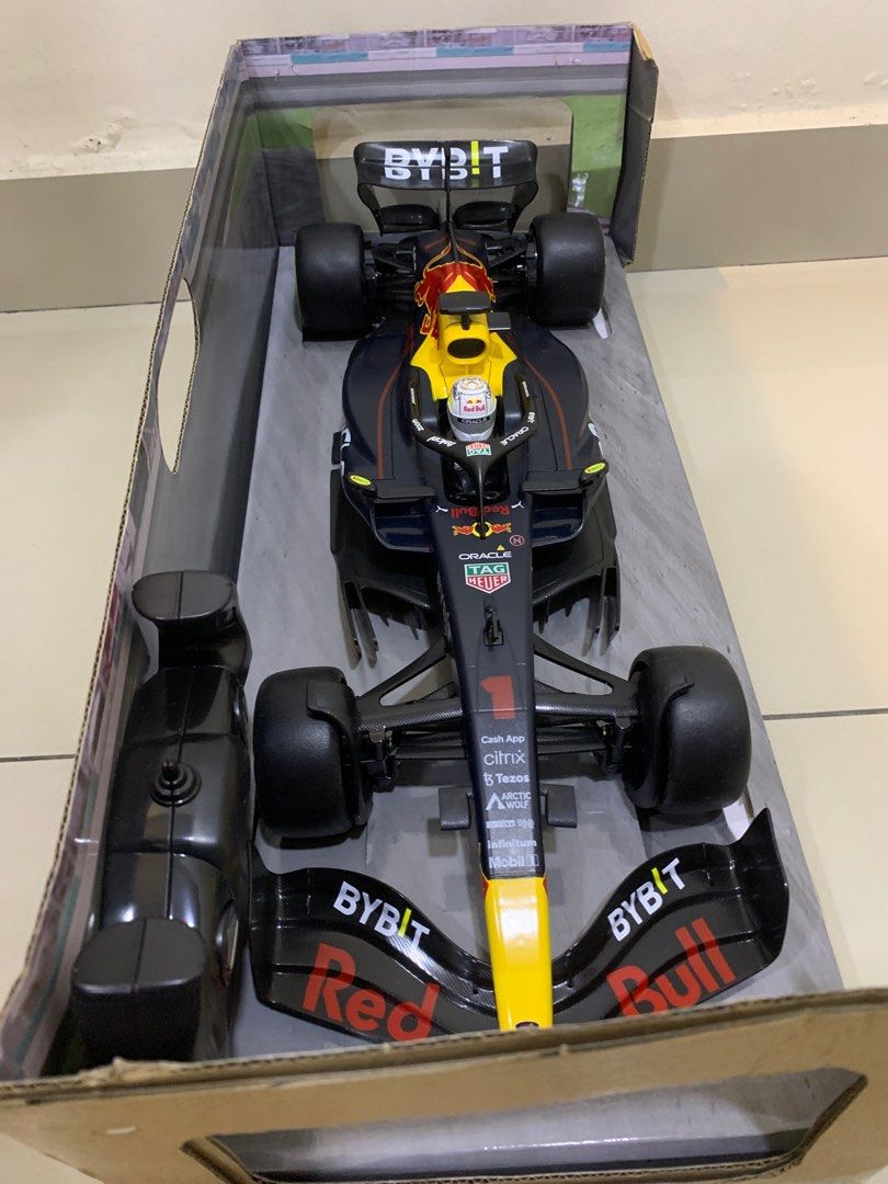 Red Bull Racing Rastar Rastar Red Bull Racing RB18 RC Car Scale:(1:12), Hobbies & Toys, Toys ...