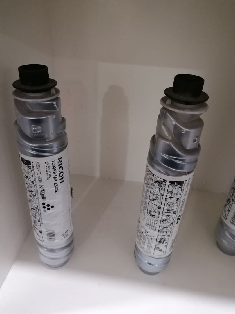 Ricoh Toner (Category: Printers, Scanners & Copiers) located in Quezon City. Submitted by copieronlineinc (Listing ID 1401166603, Image 2). Description: 𝐑𝐢𝐜𝐨𝐡 𝐌𝐏 𝟐𝟓𝟎𝟎𝐄 𝐓𝐨𝐧𝐞𝐫 🖨𝘼𝙡𝙬𝙖𝙮𝙨 𝙂𝙤 𝙛𝙤𝙧 𝙂𝙀𝙉𝙐𝙄𝙉𝙀! Keep your Ricoh copier printing crisp and clean with 𝗥𝗶𝗰𝗼𝗵 𝗠𝗣 𝟮𝟱𝟬𝟬𝗘 𝗚𝗲𝗻𝘂𝗶𝗻𝗲 𝗧𝗼𝗻𝗲𝗿 💯🖤 ✅ High-quality black printing ✅ Long-lasting yield ✅ Smooth + consistent print results ✅ Perfect fit for: