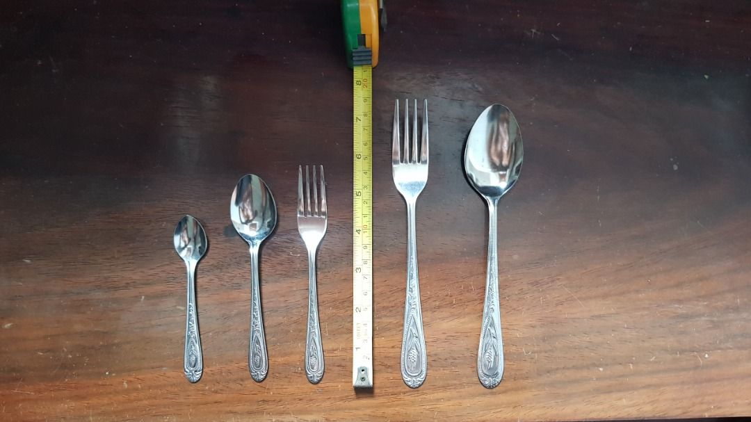 Spoon, Fork, Knives Japan Made (Category: Dinnerware & Cutlery) located in Taguig. Submitted by d_man11 (Listing ID 1401197450, Image 3). Description: - Made in Japan - Stainless steel - Assorted flatware from brand new to slightly used. - Spoon, forks and knives of various sizes - Sold for up to P150 per 12pcs of the same type. .