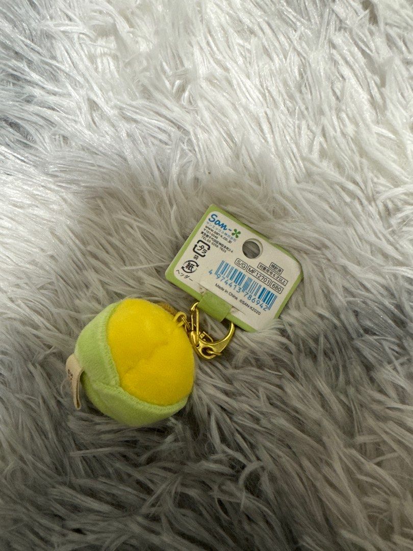Sumikko corn charm (Category: Designer & Blind Box Toys) located in Pasay City. Submitted by biancabee25 (Listing ID 1401175872, Image 2). Description: Sumikko corn charm With slight stain (top part) due to storage .