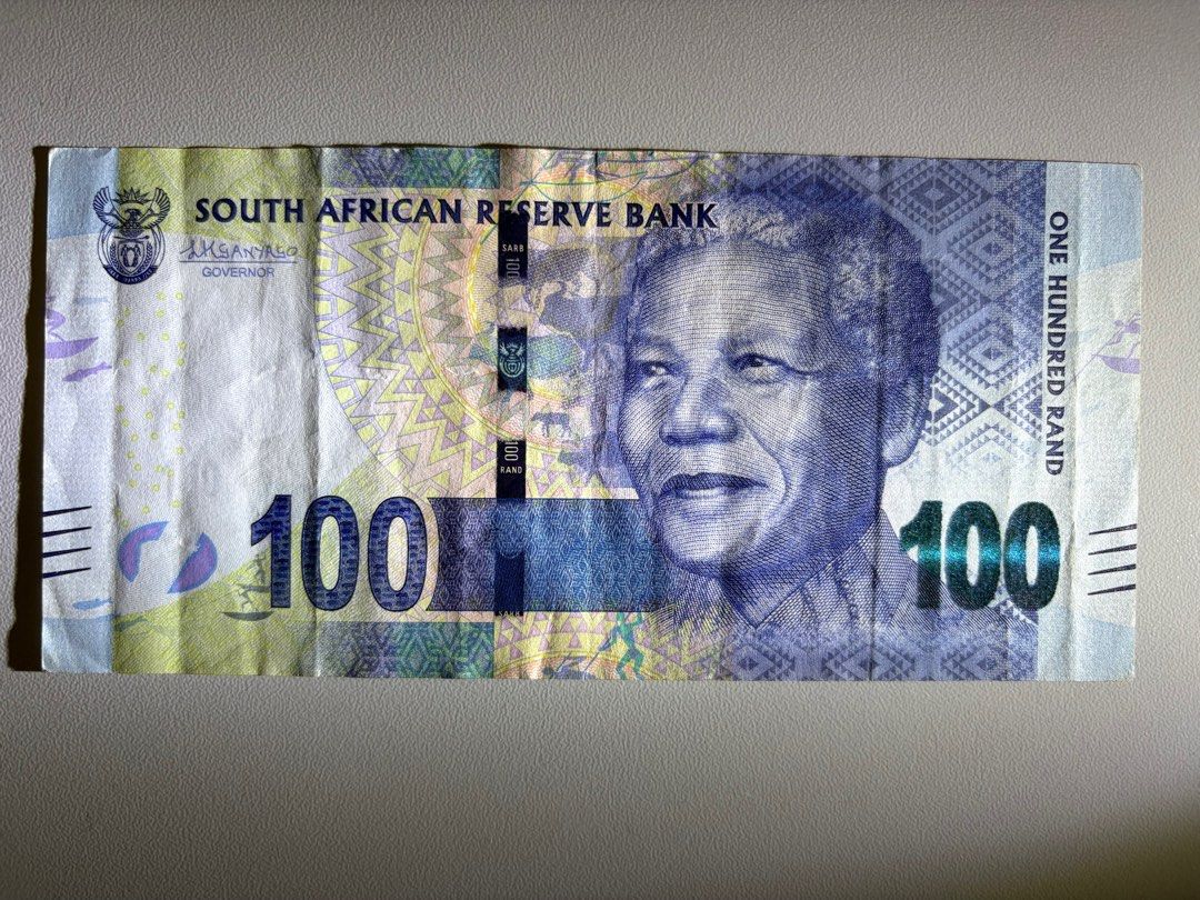 南非🇿🇦100 蘭特紙幣, 興趣及遊戲, 收藏品及紀念品, 錢幣- Carousell