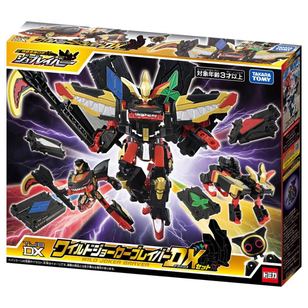 [預訂2511] Takara Tomy Tomica Heroes Jobraver 特裝合體機械人 TJBDX Wild Joker