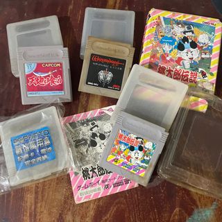 ［絕版品］合售_game boy 卡帶 再送一個空盒