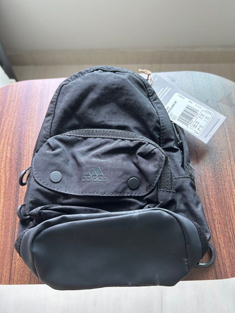 Adidas Mini Backpack Black, Women's Fashion, Bags Wallets