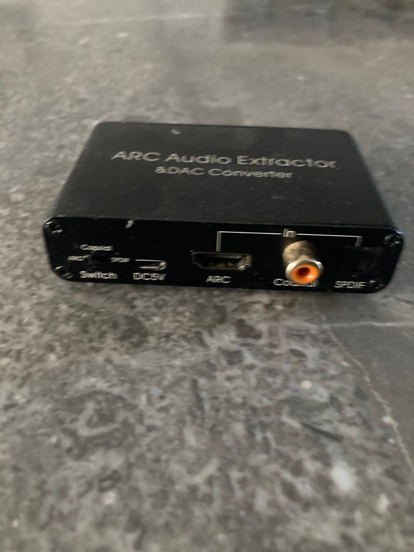 ARC Audio Extractor & DAC Converter (Category: Other Audio Equipment) located in Paniqui. Submitted by swiftdragon.c69cc8 (Listing ID 1401420948, Image 2). Description: .