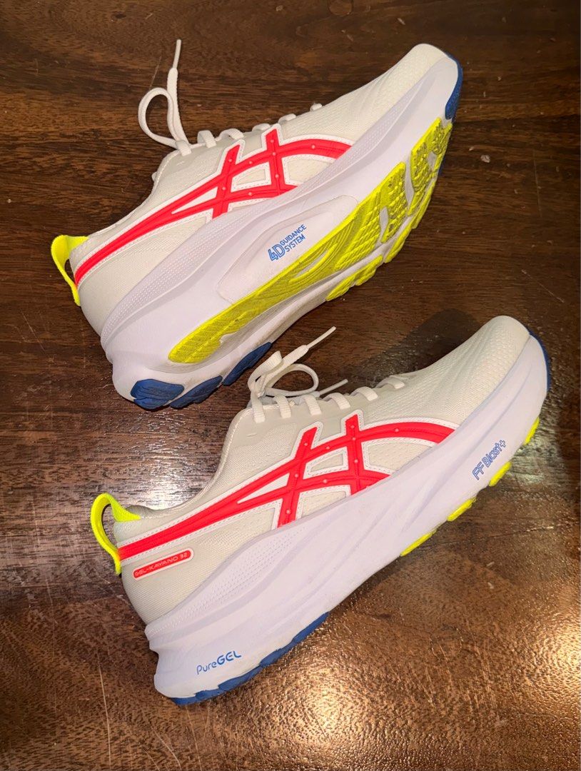 Asics Gel Kayano 32 ATC (Category: Sneakers) located in Valenzuela. Submitted by nicael (Listing ID 1401450575, Image 2). Description: Gel Kayano 32 ATC US Men 8.5 Bought last month in Japan Used once, no box 🏷️ Php 8,000 RFS: nakabili ibang color.