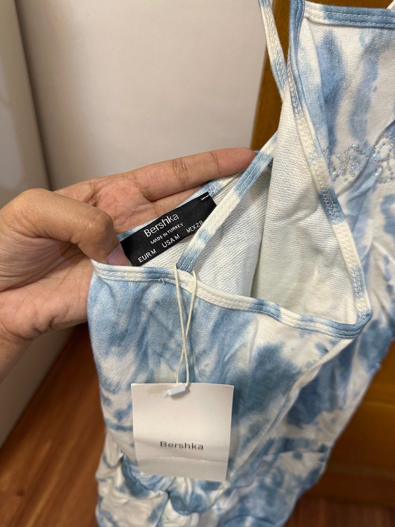 Bershka Tie-dye Romper (Category: Rompers) located in Dasmarinas. Submitted by mnqstuff (Listing ID 1401462942, Image 3). Description: BNWT .