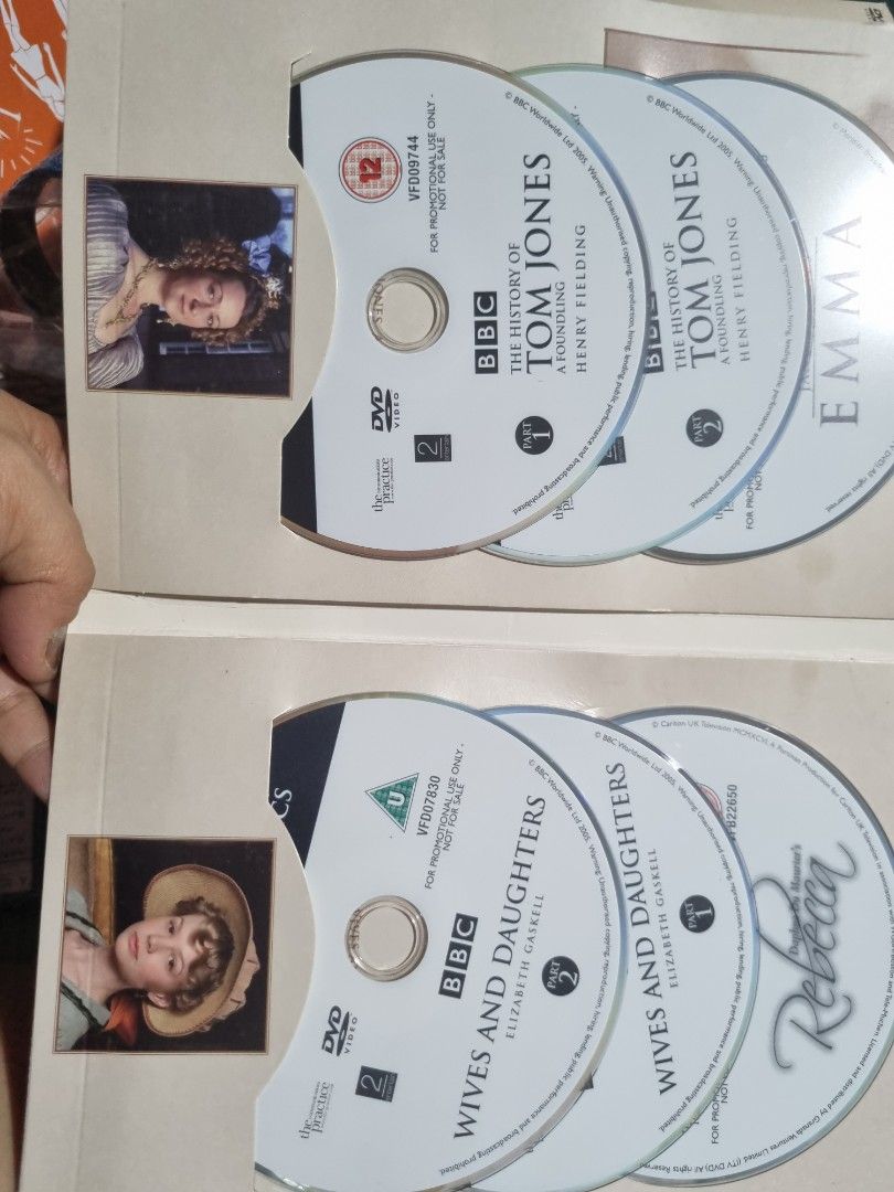British Classics Collection DVD Set (Category: Storybooks) located in Paombong. Submitted by sweetdeals0181656 (Listing ID 1401506756, Image 1). Description: British Classics Collection DVD 1. Emma 2. Tom Jones 2 Discs 3. Rebecca 4. Wives and Daughters 5 Mansfield Park 6. Wuthering Heights 7. Northanger Abbey 8. Middlemarch .