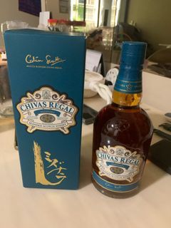 Chivas Regal Mizunara Special Edition 12 Year Old, Mizunara Oak Cask, 40% whisky bottle